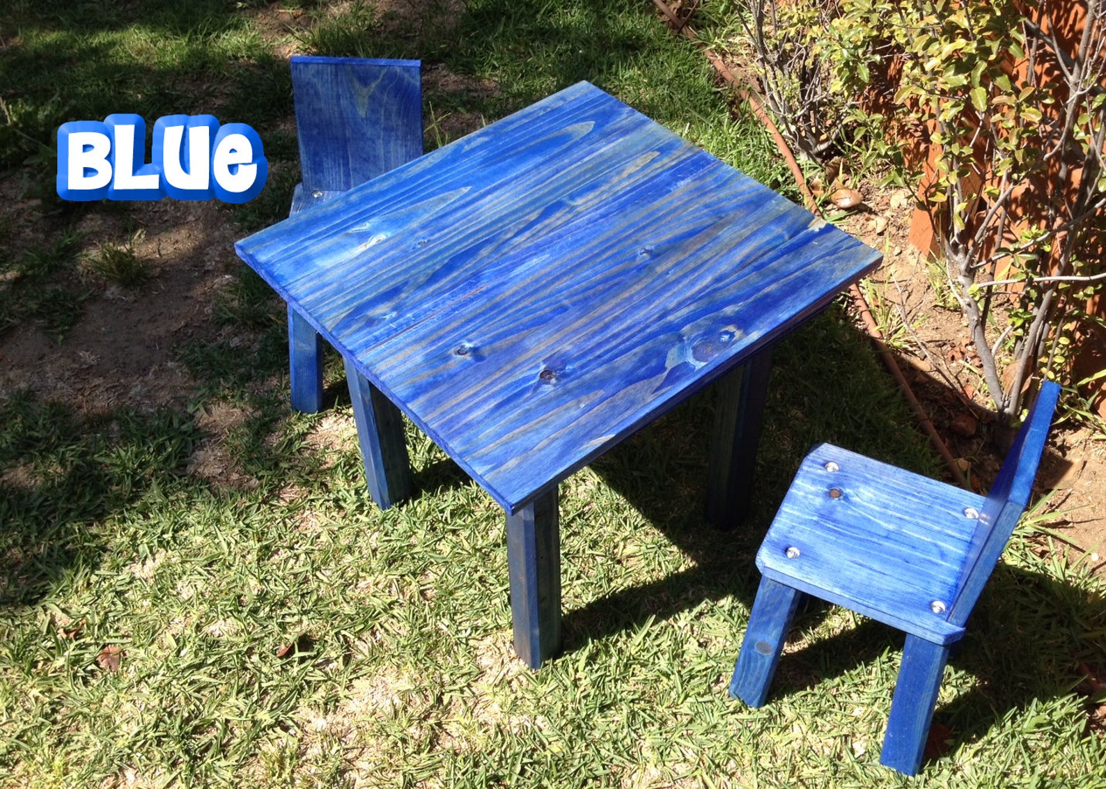 Kids table and chairs childrens table and chairs handmade at Etsy