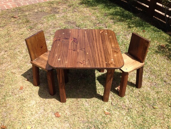 wooden table chairs childrens