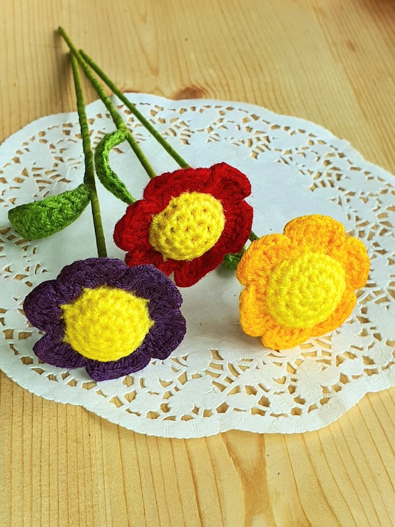How to make crosia flower deals