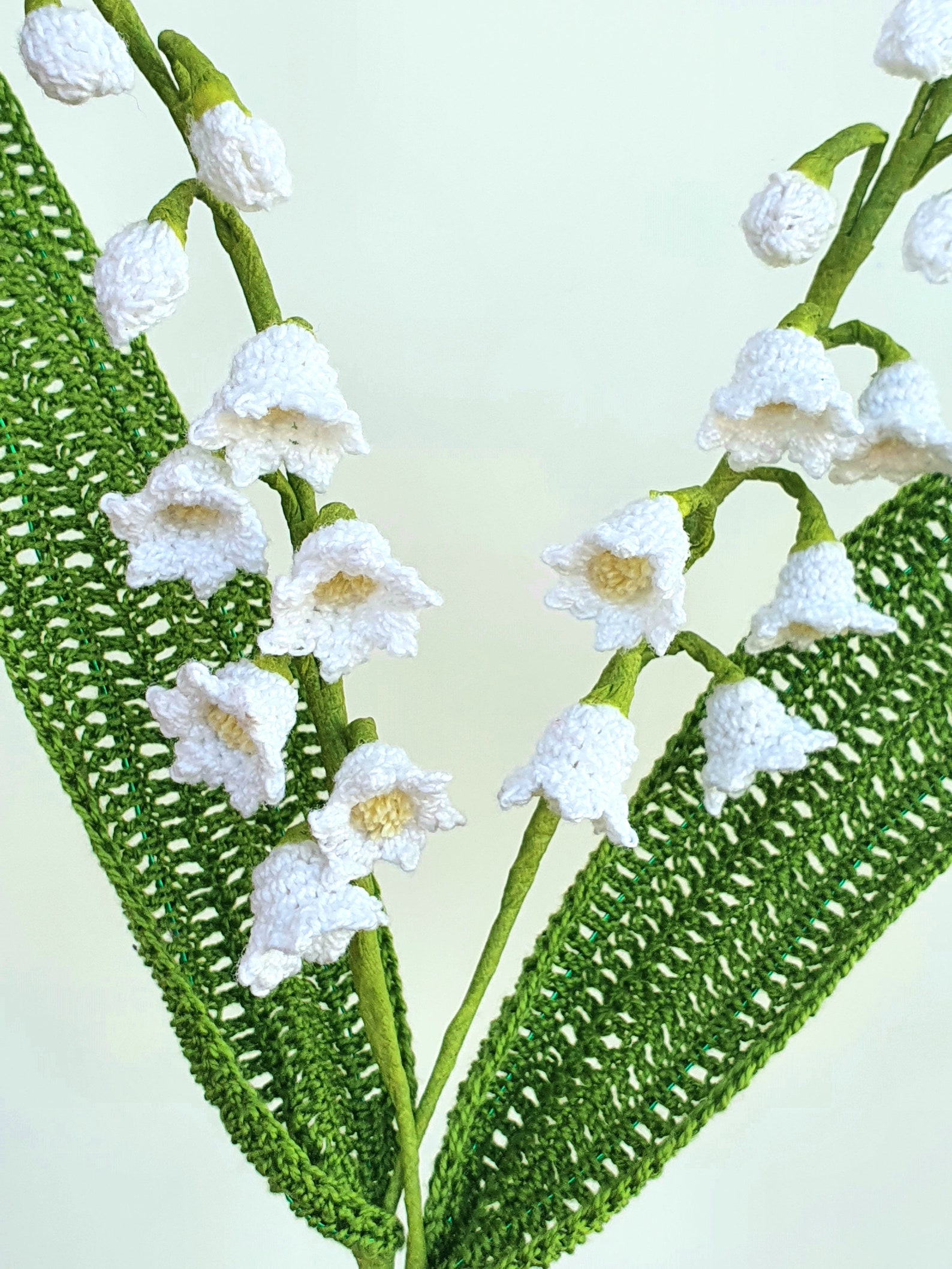Lily of the Valley Crochet Pattern Realistic Flower Spring Etsy