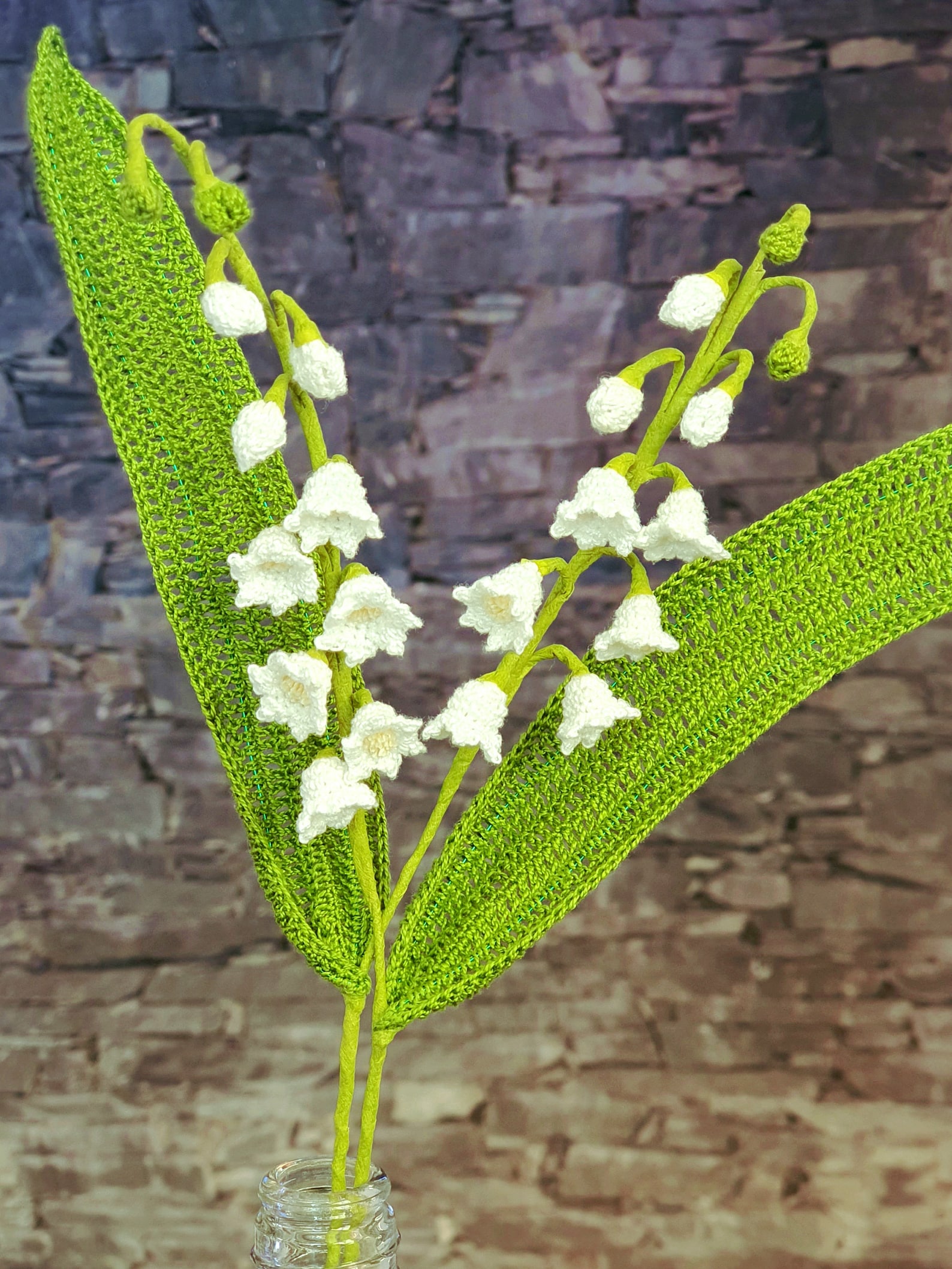 Lily of the Valley Crochet Pattern Realistic Flower Spring Etsy