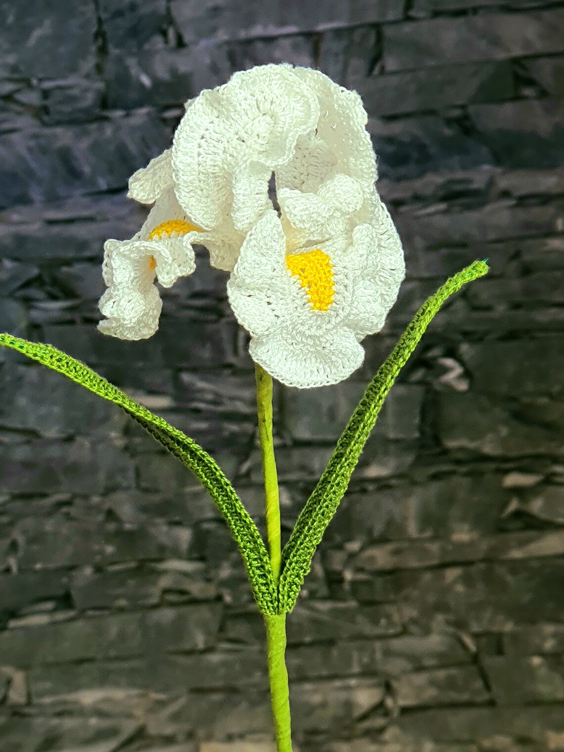 Iris crochet pattern spring flower spring crochet pattern Etsy