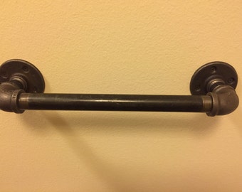 3/4" Malleable Iron Bathroom Towel Bar