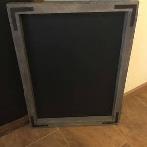 HISTORIC RECLAIMED WOOD Chalkboards Using 3/4 Thick Material. With or Without Decorative Cornices image 2