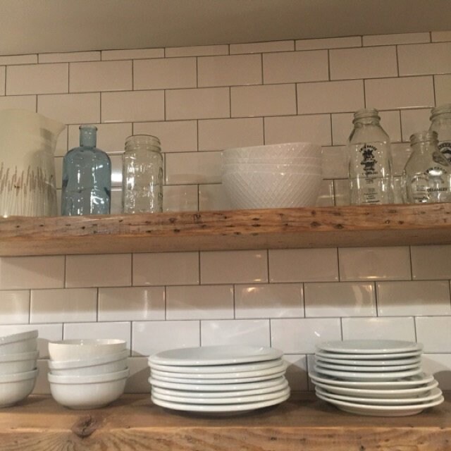 HEAVYDUTY RECLAIMED Wood Floating Shelves WIth Steel Brackets Etsy