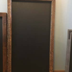 HISTORIC RECLAIMED WOOD Chalkboards Using 3/4 Thick Material. With or Without Decorative Cornices image 4