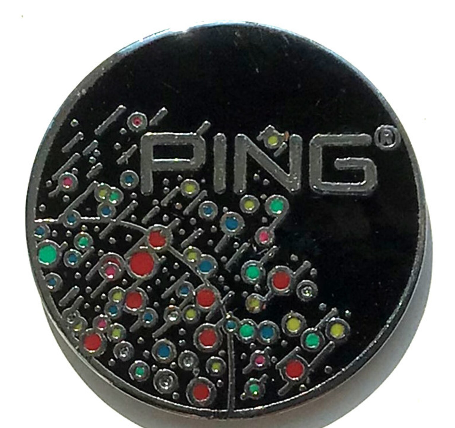 Rare Ping golf ball marker collectors enamel silver and Etsy