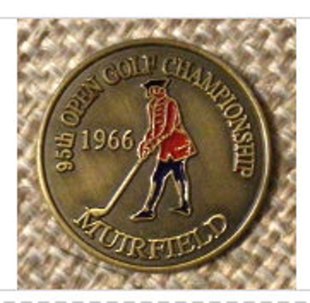 Golf Birthday 1966 Golfing Gift Vintage Ball Marker 58th