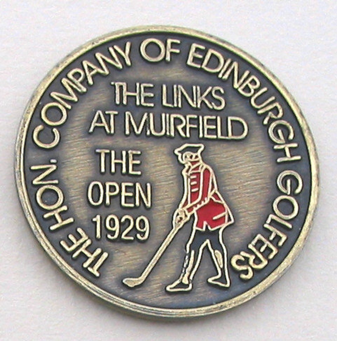Hand Painted Golf Ball Marker Coin for the 1929 Open Etsy