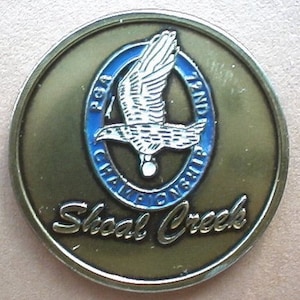 Old Golf Ball Marker for the 1990  USPGA Golf Championship - Shoal Creek Golf Club. Great birthday gift 34 year old 34th birthday ballmarker