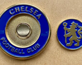Porte-clés Spinner Vintage Chelsea FC - Or - Souvenir Football