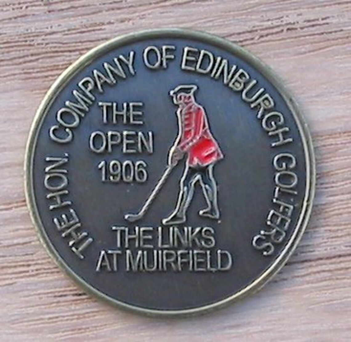 Hand Painted Golf Ball Marker Coin for the 1906 Open Etsy