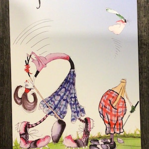 Golf Auguri o Birthday Card - FORE ! - Divertimento comico esilarante! Ideale per il tuo marito, moglie o amico pazzo di golf. Carta regalo da golf molto divertente