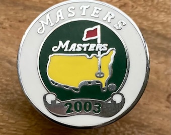 2004 マスターズ ゴルフ トーナメント オーガスタ GA バッグタグ