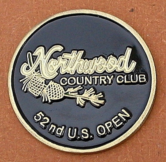 Old Golf Ball Marker for the 1952 US Open Golf Championship.ideal
