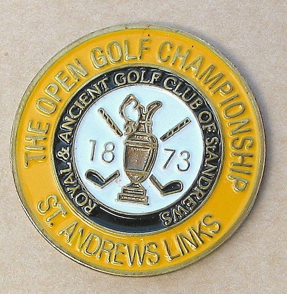 Old Course St Andrews Gold Plated - Red/Blue - Golf Shop of