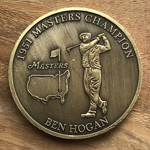 Golf ball marker coin