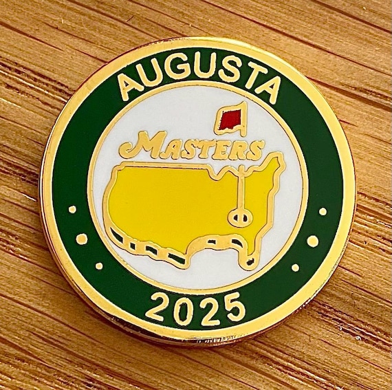 Superb Enamelled Double Sided Coin Golf Ball Marker for the 2025