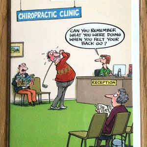 Carte-cadeau de golf et enveloppe - Comic Fun Hilarious - Idéal pour votre mari, femme, partenaire, ami ou parent golfeur. Ou une carte de golf d'anniversaire ?