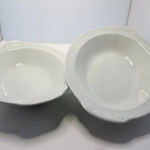 Vintage Taylor, Smith, Taylor Lu Ray Pastels Blue Pair of Oval Bakers or Vegetable Bowls LuRay blue bowls Serving bowl pair of bowls