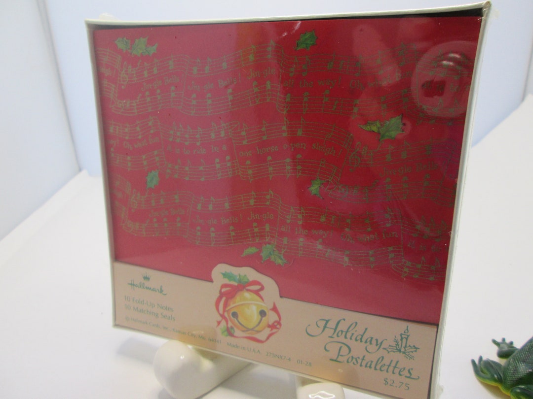 NOS Vintage Hallmark Boxed Hallmark Christmas Postalettes Etsy