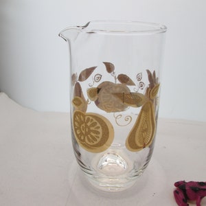 Vintage Culver Florentine Small Cocktail Pitcher