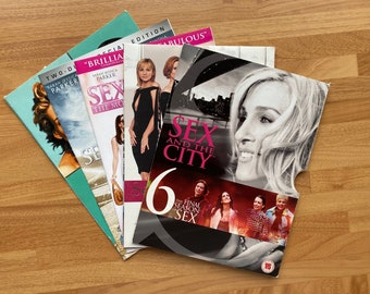 Sex and the City DVD Altered/Upcycled Notebooks | Gifts for Her | Gifts for Mum | Stationery Gifts | Notebooks | Teacher Gifts | Retro Gifts