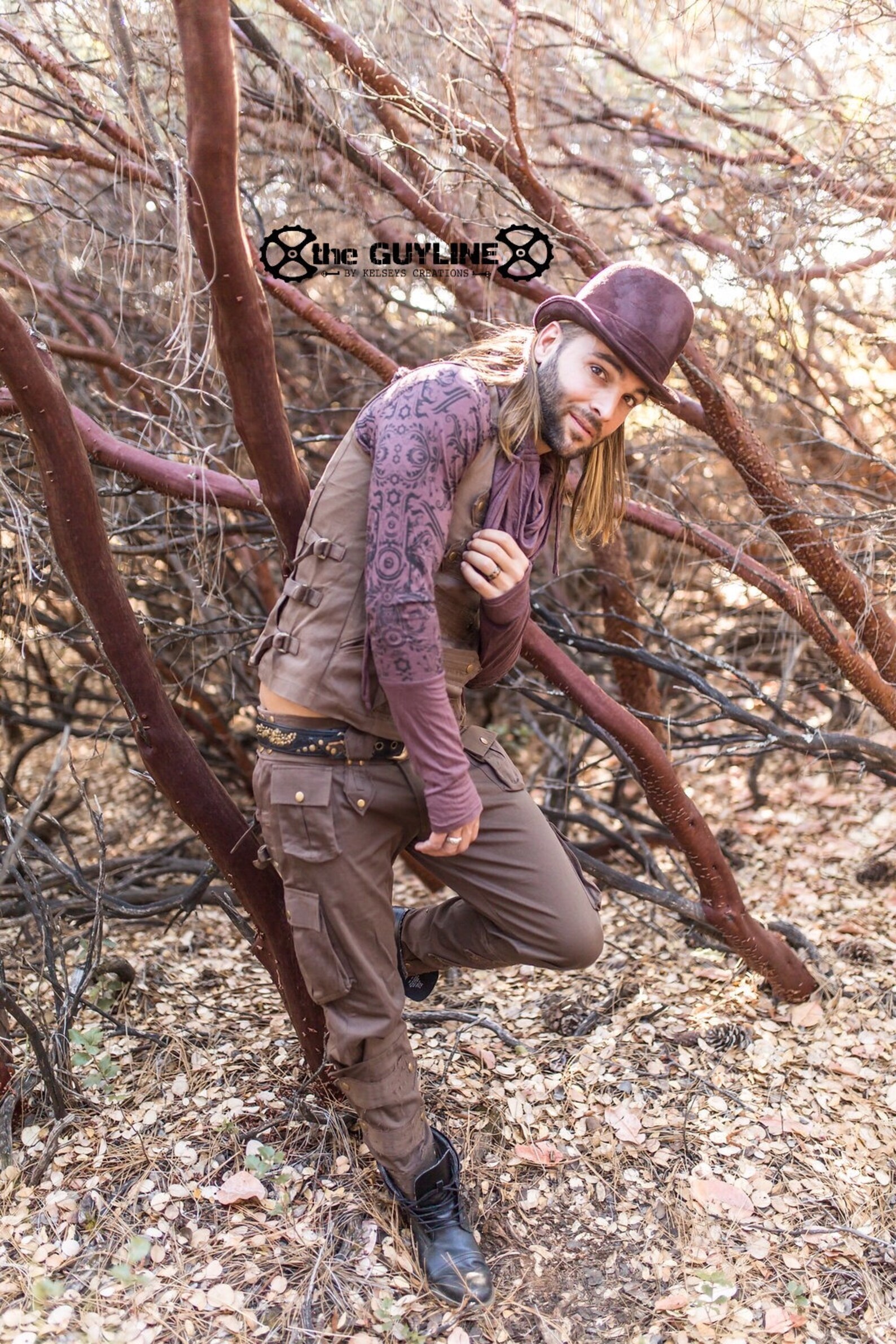 Mens Pirate Vest Mens Vest Steampunk Festival Vest Burning Etsy