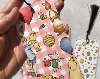 Winnie and Friends Lesezeichen, doppelseitig mit Quaste