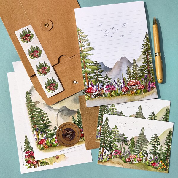 Letter Writing Set Etsy