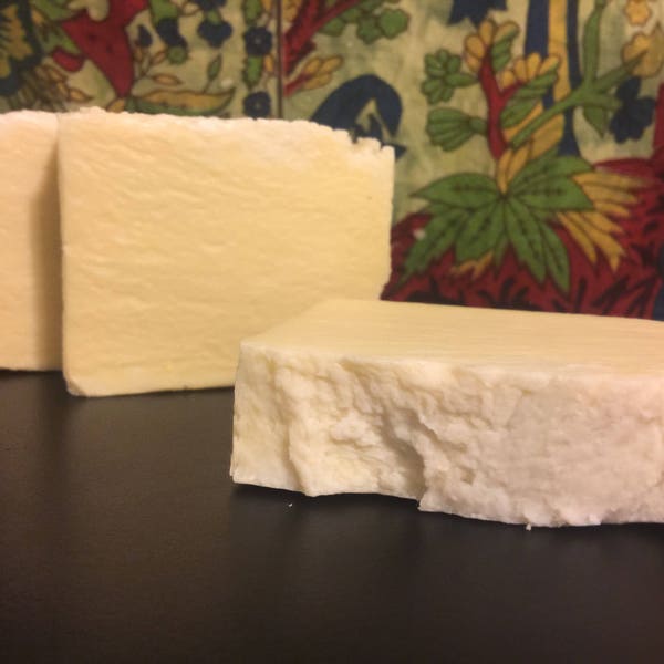 Castile soap. 100 % Extra virgin olive oil soap