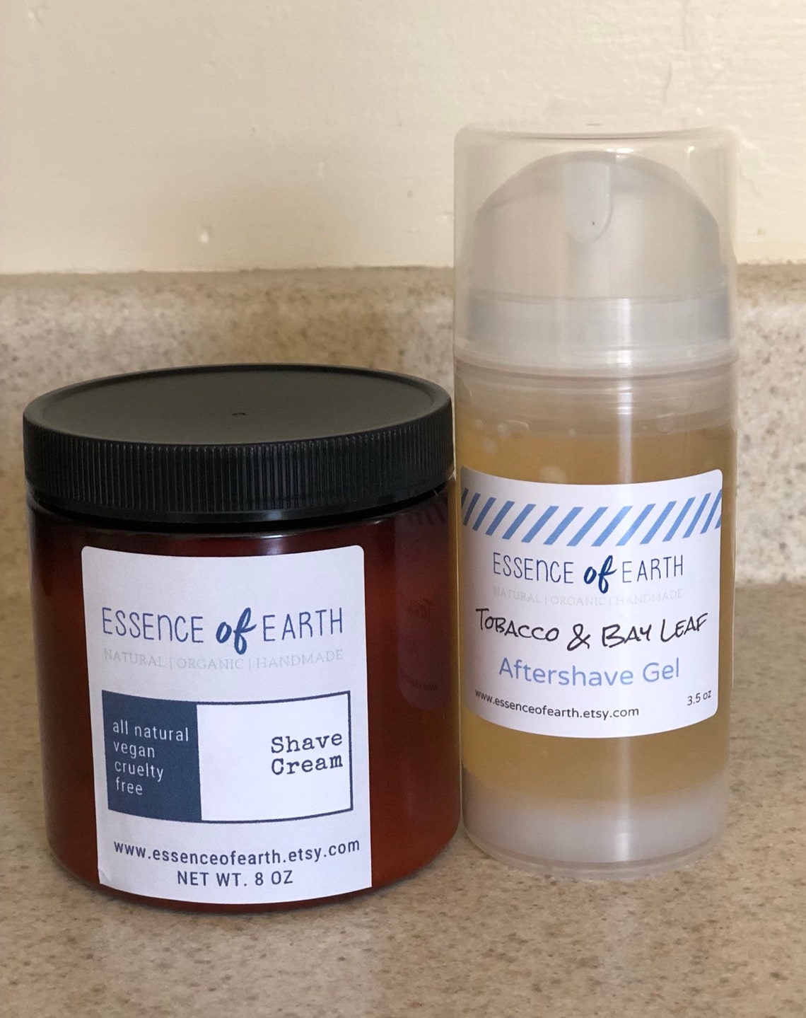 Handmade Shaving Cream and Aftershave Set. Large Sizes Etsy