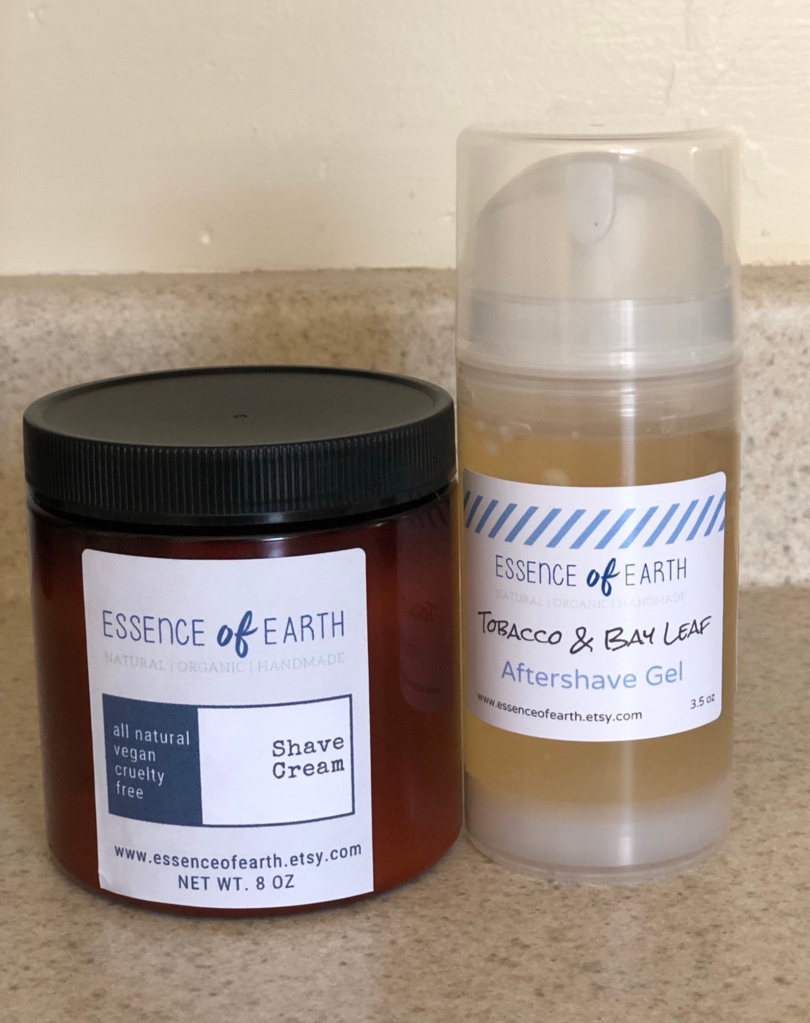 Handmade Shaving Cream and Aftershave Set. Large Sizes Etsy