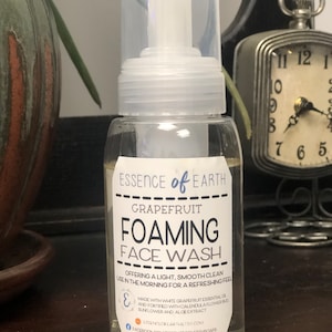 Grapefruit Foaming Face Wash | Facial Cleanser | Face Wash