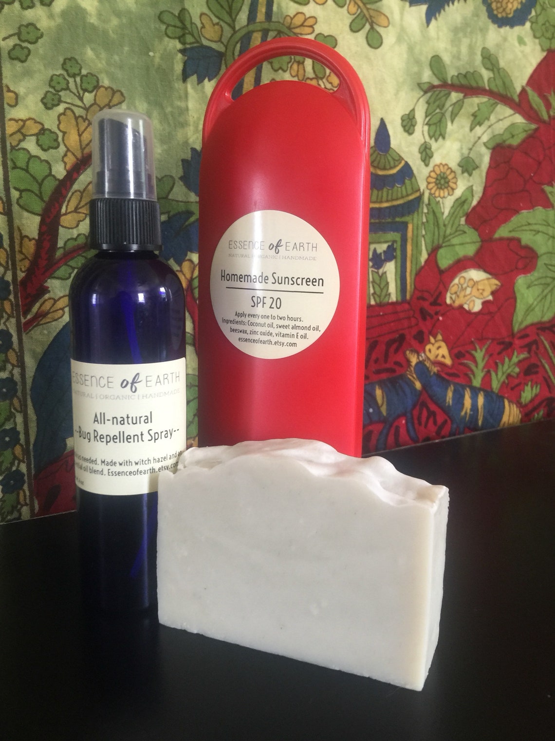 Homemade Sunscreen and Bug Repellent Package | Etsy