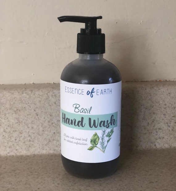 Basil Hand Wash Liquid Hand Soap Exfoliating Hand Soap 