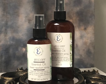 All-natural bug repellent spray. Insect repellent. Organic spray.