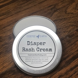 Handmade diaper rash cream. Baby butter.