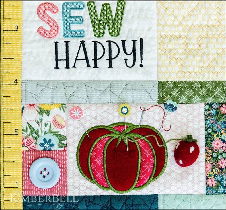 Kimberbell Oh Sew Delightful Machine Embroidery Kit - Etsy