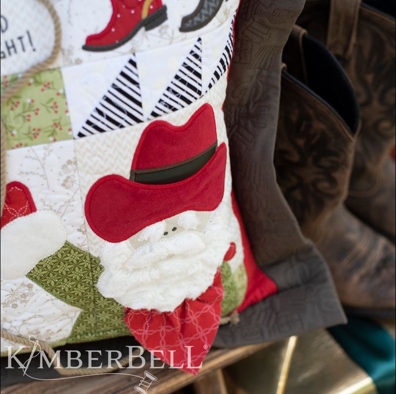 Kimberbell Merry Christmas Y'all Machine Embroidery Pillow Etsy