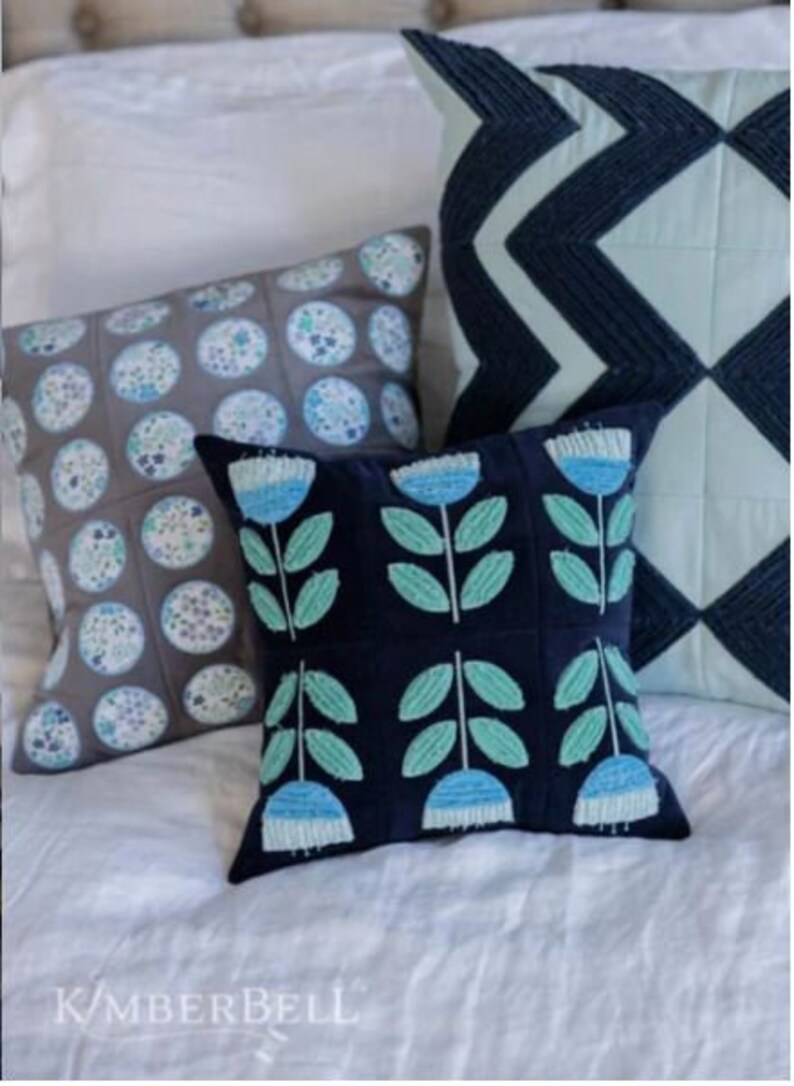 Kimberbell Annika/'s Throw Pillows Machine Embroidery CD
