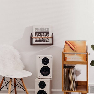 now playing wall mount record rack single size image 1