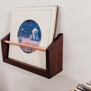 now playing wall mount record rack single size image 3
