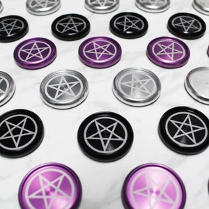 Pentacle Metal Discs - 1"