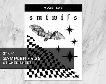 4.25 - Hoja de pegatinas de muestra