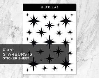 Starbursts Sticker Sheet