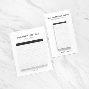 Composition Grid Sticky Notes