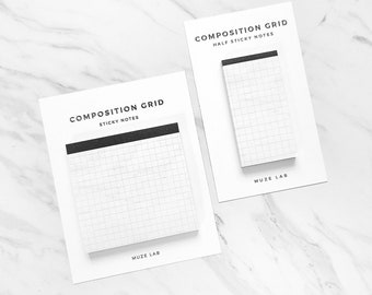 Composition Grid Sticky Notes