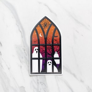 Peek-a-Boo Die Cut Sticker - Glossy