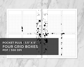 4 GRID BOXES - Pocket Plus